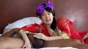 Chinese Ming Dynasty Princess Loves to Suck Black Dick Starring Alexandria Wu