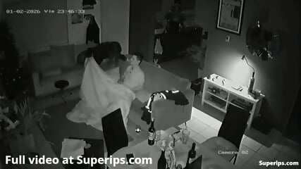 IPCAM  Petite European girl gets fucked in the dark