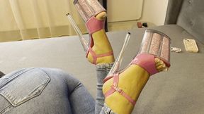 POV Small Penis Humiliation And Lipstick Fetish Throat Fucking