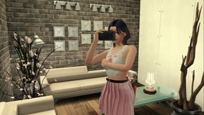 Sex with a friend'_s girlfriend while he went to the store (porn with an 18 year old)