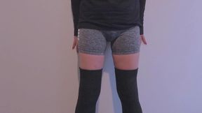 trans girl close up masturbation- tiny dick cute af.mp4