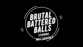 Battered Balls for Miss Courtney