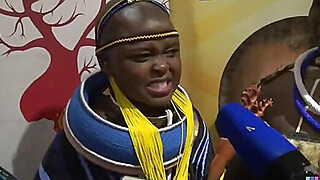 Topless South African beauty contest