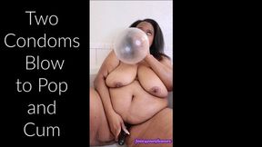 Two Condoms Blow to Pop and Hitachi Cum HD MP4