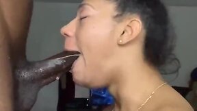 Ebony schlong worship (bbc blowjobs)