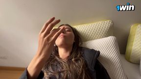 My Husband Went On A Trip And Left His Secretary, She Helped Me Have My First Lesbian Squirt