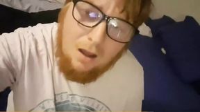 Here is My SEXY SEX FACE Moaning While I Rub My HARD COCK. Why not cum and WATCH?.