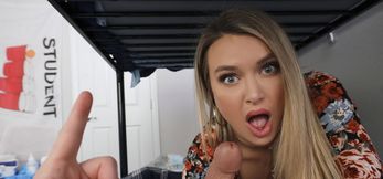 Natalia and her stepson are stuck together
