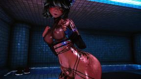 Lovely Catgirl Rides You In The Spa - Pov - Face Tracking