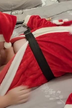 Stepson Sucks Santa Claus