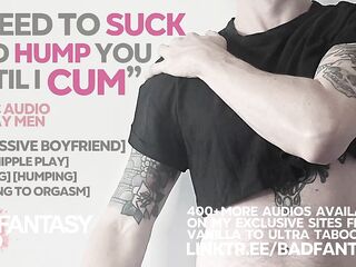 Boyfriend Soothes Himself With Your Emotional-Support Teats After a Bad Fantasy [M4M] [Resigned Speaker] [Erotic Roleplay Homosexual ASMR Audio] [Humping]