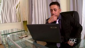 laura orsolya and abbie cat are two horny secretaries that love anal sex