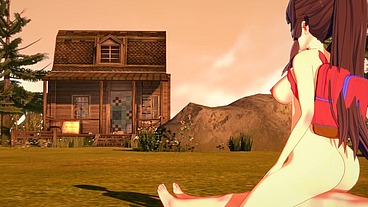 Pokemon Hentai - Hilda Touko ride Red's dick - Japanese Asian Manga Anime Game Porn