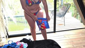 mi madrastra se quita su pijama
