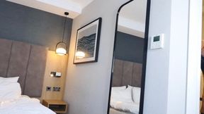 FAKE COCK ROLE PLAY WAITRESS BLOW JOB