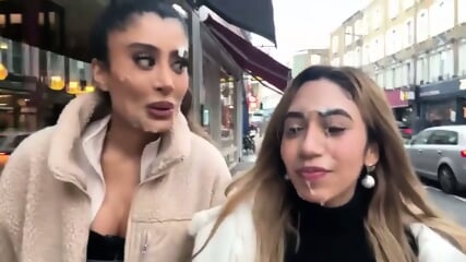 Marina Maya & Artemis Carmona - London Cumwalk