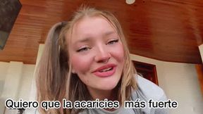 Spanish JOI with a Big Ass Gringa Blonde