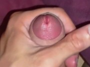red puffy prick is about to explode