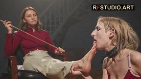 Bramble Trains Nova Part 2 - Female Domination and Foot Worship (UHD 4K MP4)