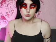 Sizzling Goth Vibes: My Most Daring Crossdressing Look Yet!