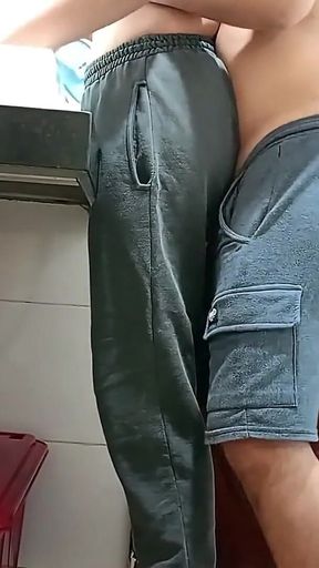 Maid Is Caught in the Bathroom.