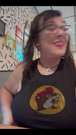 I Love This Bedazzled Bucc-ees Tank