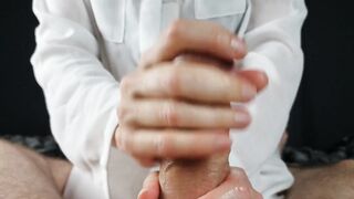 Huge Slow Edge and Masturbation Hand Job