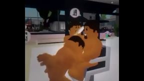 When you are in a barbershop in roblox