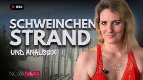 Geschockt am Schweinchenstrand in Cap d’Agde und als Belohnung Analsex