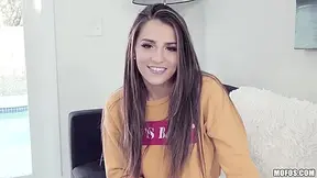 Sweet Brunette Servicing Big Chorizo In Pov - Tony Rubino And Sofie Reyez