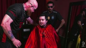 customer didn t like the haircut and refused to pay the barber and had to pay with his ass (profanus barber shop double feature ep6 & ep5 complete)