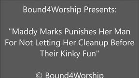 Maddy Marks Punishes Her Guy With Her Feet - HD