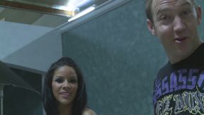 Guy fucks horny MILF latina pussy