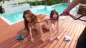 Outdoor Passion: Aiko & Risa Get Wild with Ryo’s Massive Cumshot