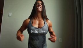 Angela Salvagno Hulking Out