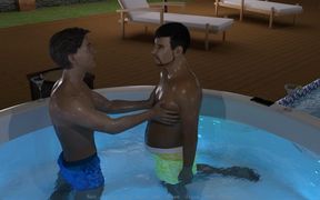 My Stepbrother &#039;s Wife #47 - John Fondled Alan&#039;s Tits