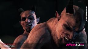 Amalia in the Wonderland Part 3 - 3D Fantasy Animation by Monica Rossi