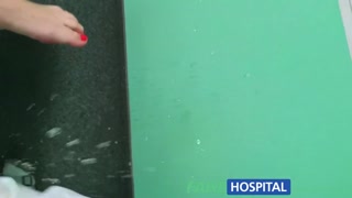 FakeHospital Sexual therapy causes new patient to squirt uncontrollably