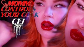 Step-Mommys Scarlet Pout Controls Your Cock CEI