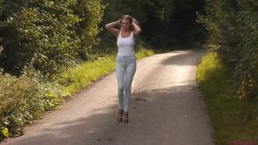 Walking Custom Video