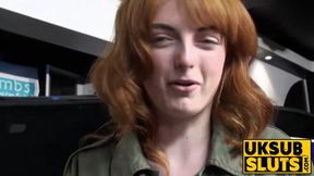 UKSubSluts com - Lola Gatsby takes big cock&#x1F32D; in mouth and rides it hard