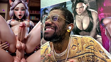 Perky Nipple Naughty Talking Transgender Furry Girl Gets Ass Fucked, AI Generated