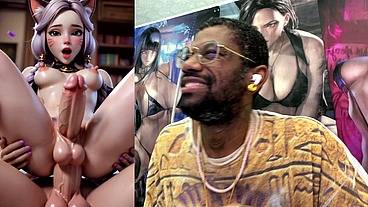 Perky Nipple Naughty Talking Transgender Furry Girl Gets Ass Fucked, AI Generated