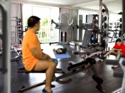 Gym Diaries Voyeur Cumshot Compilation