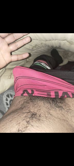 Mallu Indian Boy Playing with His BBC Dick Before Bed