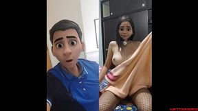 Mi Novia Rompio Conmigo por Video Llamada y me Mostro que es la Puta Personal de su jefe NTR