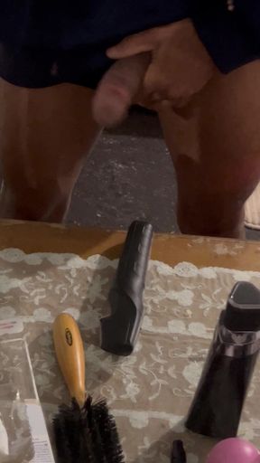 Masturbate at home