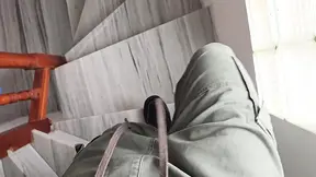Seductive neighbor's drenched box gets pounded by lucky guy