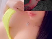 عارضة الأزياء المفضلة لديك على سناب شات - جرّبها على هول - ملابس داخلية - مراهقة سعودية عاهرة