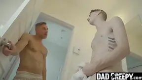 Stepdads Thick Load Deep Inside Horny Stepson – Forbidden Anal Pleasure – 18+